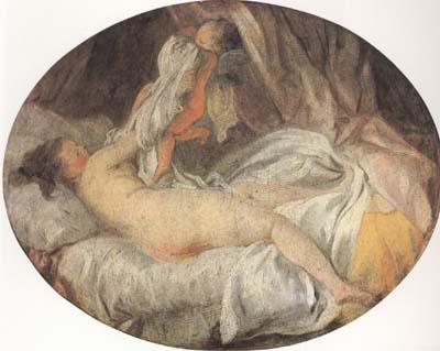 Jean Honore Fragonard The Stolen Shift (mk08) oil painting image